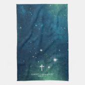 ICH BIN NICHT MIT dir, Jesus Gott Jesaja 41:10. Geschirrtuch (Vertikal)