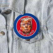 Ich bin nicht mit Trump Button (Beispiel)