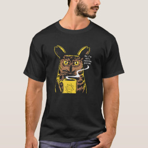 Ich bin nicht morgens Person Kaffee Tasse Männer F T-Shirt