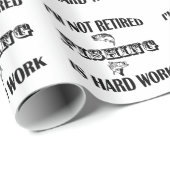 Ich bin nicht müde geschenkpapier (Rolleneckpunkt)