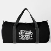 Ich bin nicht müde - ich bin Beruflich Großvater Duffle Bag (Rückseite)