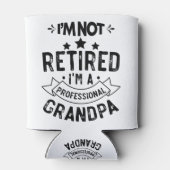 Ich bin nicht müde, ich bin ein Beruflicher Großva Dosenkühler (Rückseite)