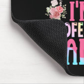 Ich bin nicht müde, ich bin ein Beruflicher Mamaw  Mousepad (Ecke)