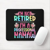 Ich bin nicht müde, ich bin ein Beruflicher Mamaw  Mousepad (Mit Mouse)