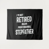 Ich bin nicht müde, ich bin ein Beruflicher Stepfa Wandteppich (Vorderseite (Horizontal))