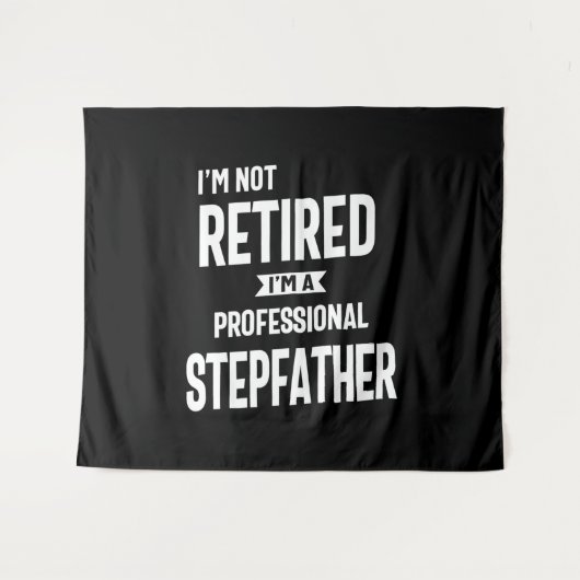 Ich bin nicht müde, ich bin ein Beruflicher Stepfa Wandteppich (Vorderseite (Horizontal))