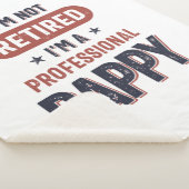 Ich bin nicht müde, ich bin ein Berufliches Fappy Sherpadecke (3/4)