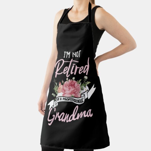 Ich bin nicht müde, ich bin ein Berufliches Oma Schürze (InSitu)