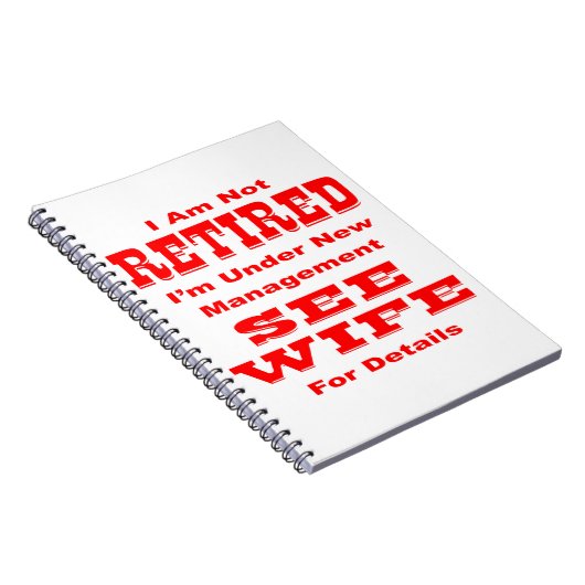 Ich bin nicht müde, ich bin unter der neuen Leitun Notizblock (Rechte Seite)