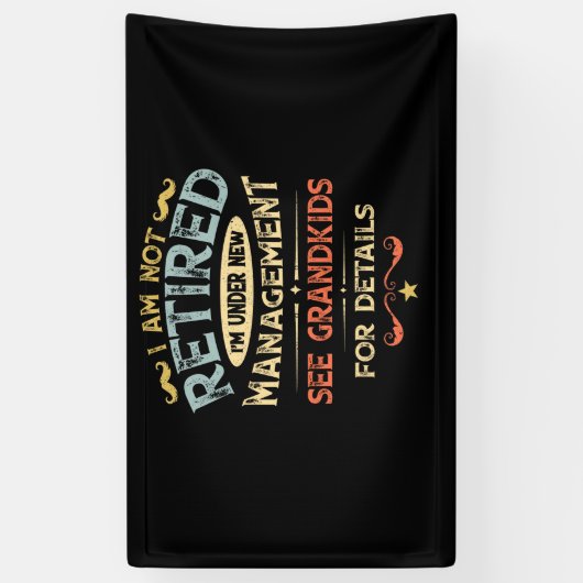 Ich bin nicht müde, ich bin unter neuem Management Banner (Vertikal)