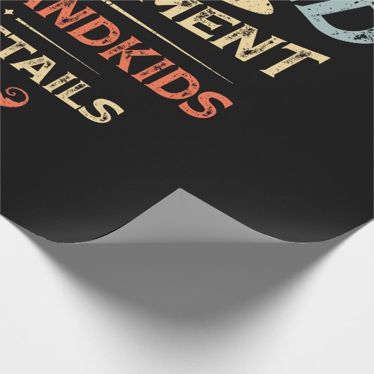 Ich bin nicht müde, ich bin unter neuem Management Geschenkpapier (Ecke)