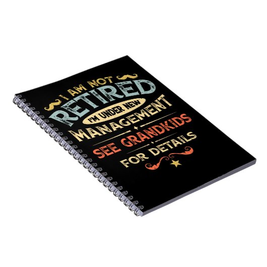 Ich bin nicht müde, ich bin unter neuem Management Notizblock (Rechte Seite)