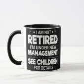 Ich bin nicht müde, ich bin unter neuem Management Tasse (Links)