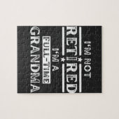 Ich bin nicht müde, ich bin Vollzeit-Oma Puzzle (Horizontal)