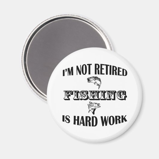 Ich bin nicht müde magnet (Vorderseite/Rückseite)