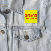 Ich bin nicht noch betrunken button (Beispiel)