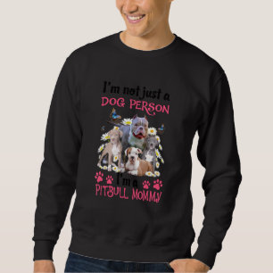 Ich bin nicht nur ein Hundemensch, ich bin eine Pi Sweatshirt