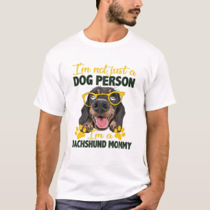 Ich bin nicht nur ein Hundemensch, sondern auch ei T-Shirt