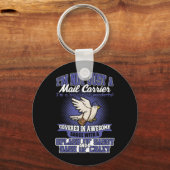 Ich bin nicht nur ein Mail Carrier T - Shirt Schlüsselanhänger (Vorderseite)