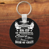 Ich bin nicht nur ein Paraprofi, ich bin ein Big C Schlüsselanhänger (Vorderseite)