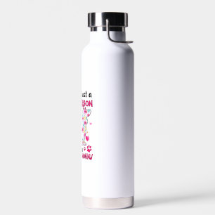 Ich bin nicht nur Hundemensch - Dackel Mami Trinkflasche