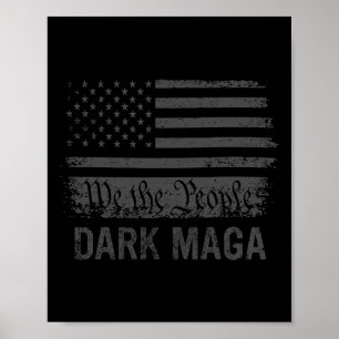 Ich bin nicht nur Mega, ich bin Dark Mega Pro Trum Poster