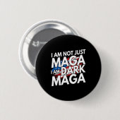 Ich bin nicht nur Mega, ich bin Dark Mega Trump 20 Button (Vorne & Hinten)