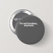 Ich bin nicht… obdachlos button (Vorne & Hinten)