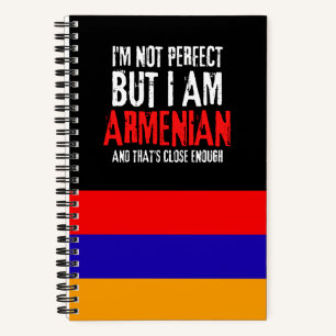 Ich bin nicht perfekt, aber armenisch aus Armenien Notizblock