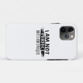 Ich bin nicht perfekt, aber einzigartig Case-Mate iPhone hülle (Rückseite (Horizontal))