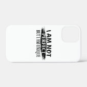 Ich bin nicht perfekt, aber einzigartig Case-Mate iPhone hülle (Rückseite (Horizontal))