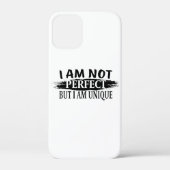 Ich bin nicht perfekt, aber einzigartig Case-Mate iPhone hülle (Rückseite)