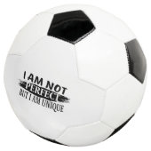 Ich bin nicht perfekt, aber einzigartig fußball (Dreiviertel)