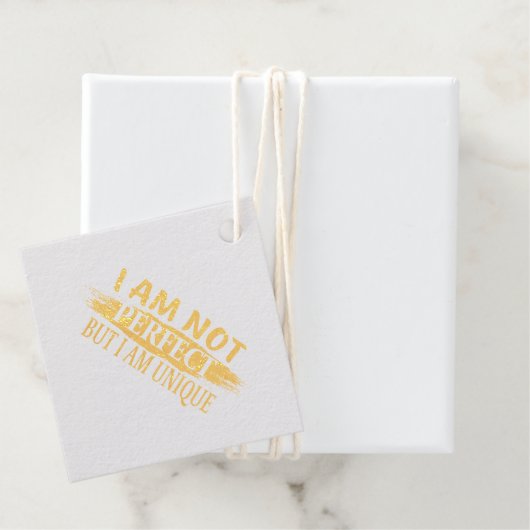 Ich bin nicht perfekt, aber einzigartig geschenkanhänger (Mit Box)