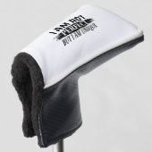 Ich bin nicht perfekt, aber einzigartig golf headcover (3/4 Vorderseite)