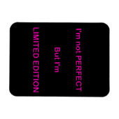 ICH BIN NICHT PERFEKT, ABER ICH BIN BEGRENZT EDITI MAGNET (Horizontal)