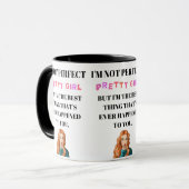Ich bin nicht perfekt, aber ich bin das Beste, was Tasse (Vorderseite Links)