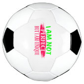 Ich bin nicht perfekt, aber ich bin einzigartig fußball (Gedreht)