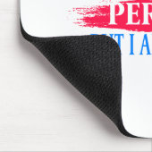 Ich bin nicht perfekt, aber ich bin einzigartig mousepad (Ecke)