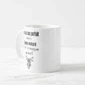 Ich bin nicht perfekt, aber ich bin Motorradfahrer Kaffeetasse (Vorderseite Links)
