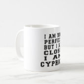 Ich bin nicht perfekt, aber ich bin nah, ich bin kaffeetasse (Vorderseite Links)