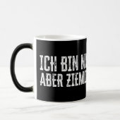 Ich bin nicht perfekt - aber ziemlich nah dran! verwandlungstasse (Links)