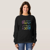 Ich bin nicht perfekt, ich bin original seit 2004  sweatshirt (Vorne ganz)