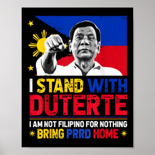 Ich bin nicht philippinisch für nichts, was ich mi poster