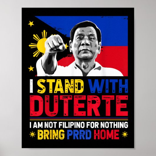 Ich bin nicht philippinisch für nichts, was ich mi poster (Vorne)