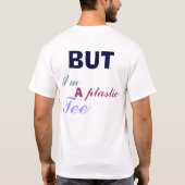 Ich bin NICHT Plastiktasche A T-Shirt (Rückseite)