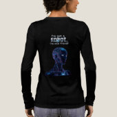 Ich bin nicht RAOBOT Ich bin dein Freund Tri-Blend Shirt (Rückseite)