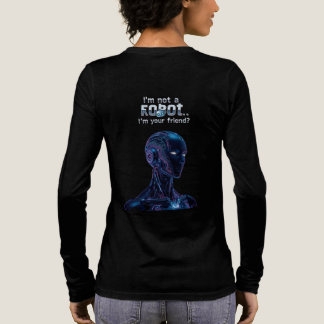 Ich bin nicht RAOBOT Ich bin dein Freund Tri-Blend Shirt