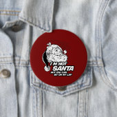 Ich bin NICHT SANKT, ABER SIE KÖNNEN AUF MEINEM Button (Beispiel)