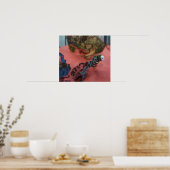 Ich bin NICHT schlank! Poster (Küche)